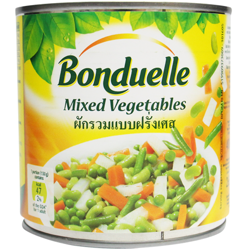 Bonduelle Mixed Vegetables 400 gr.
